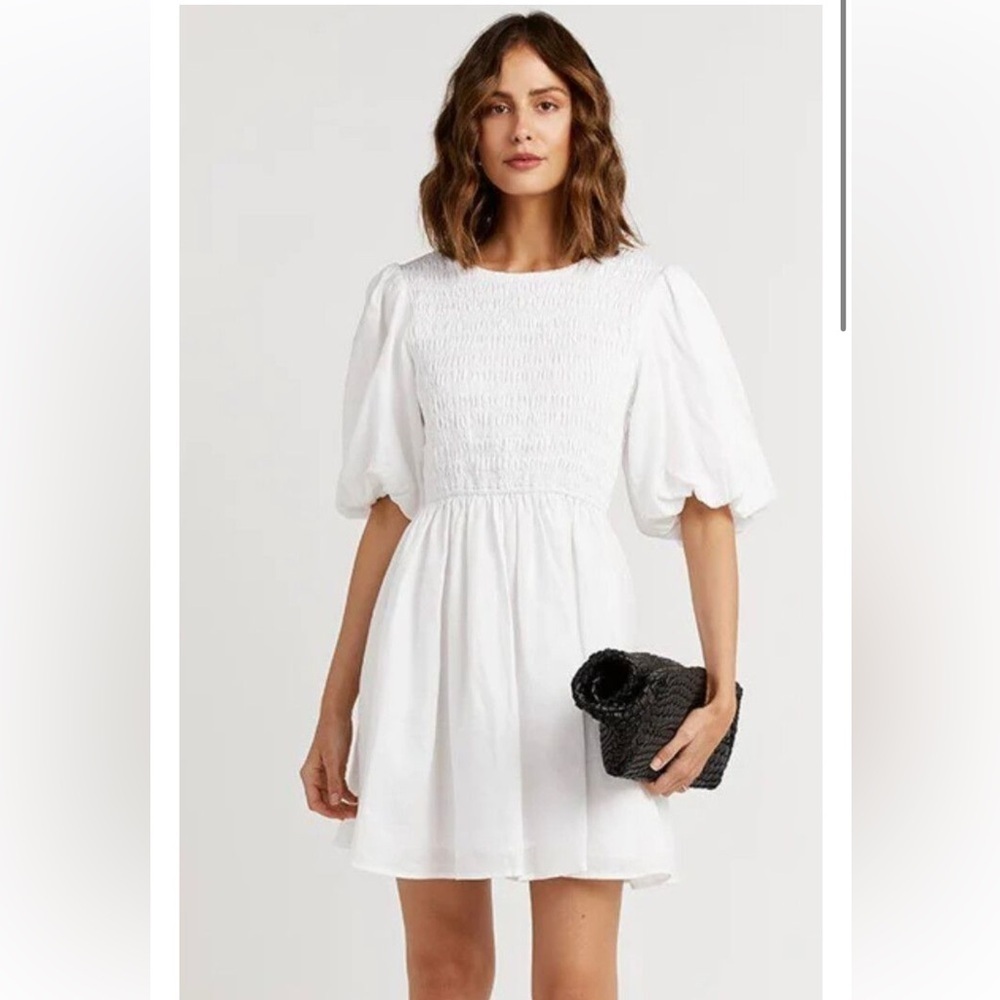 DISSH Jaq dress in white